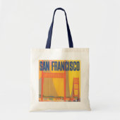 Tote Bag Affiche De Voyage Pour Vol Twa À San Francisco (Devant)
