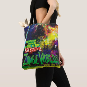 Tote Bag Affiche des mondes zombies du Bureau de tourisme d