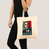 Tote Bag Affiche d'espoir de Barack Obama (Devant (produit))