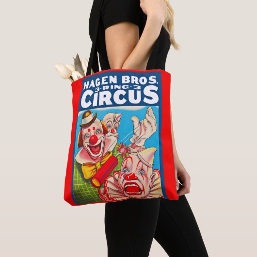 Tote Bag Affiche du cirque Hagen Brothers dans les années 1 (De près)