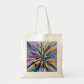 Tote Bag Affiche impressionnante design d'art abstrait (Devant)