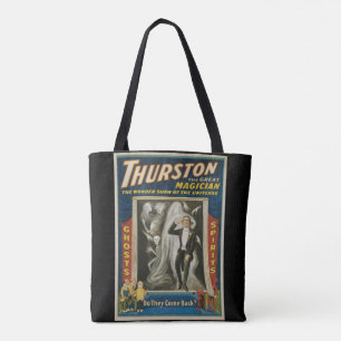 Tote Bag Affiche Magique Vintage, Thurston, Le Grand Magici