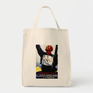 Tote Bag Affiche olympique de publicité de 1936 jeux