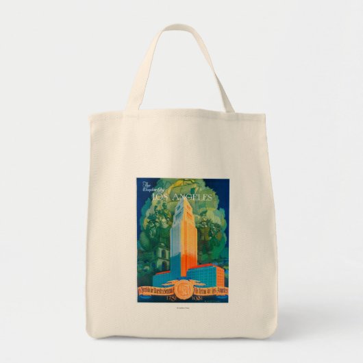 Tote Bag Affiche promotionnelle de Los Angeles (Devant)