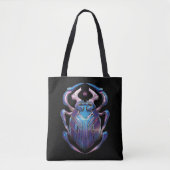 Tote Bag Affiche théâtrale Blue Beetle Scarab (Devant)