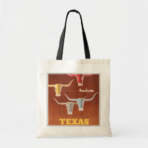 Tote Bag Affiche Voyage Pour American Airlines Vers Texas
