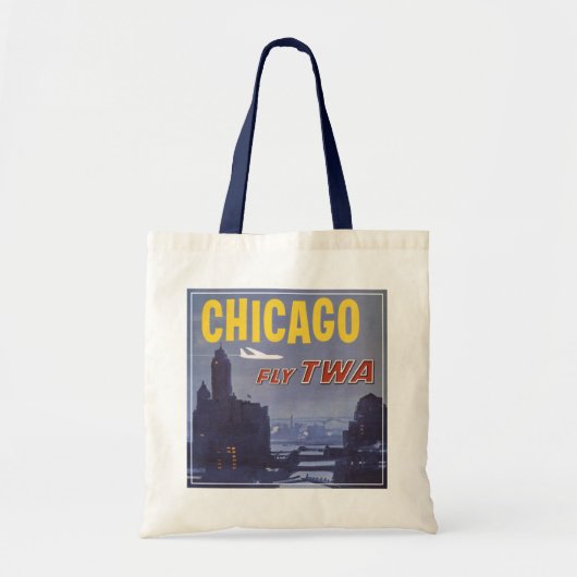 Tote Bag Affiche Voyage Pour Les Vols Trans World Airlines (Devant)