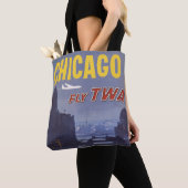 Tote Bag Affiche Voyage Pour Les Vols Trans World Airlines (De près)