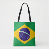 Tote Bag Afficher vos couleurs - Brésil (Devant)