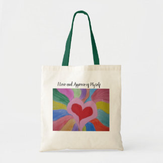 Tote Bag Affirmation auto-amour Fourre-tout
