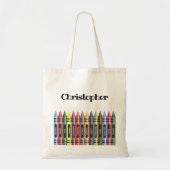 Tote Bag Affirmation Crayon pour l'école de motivation pour (Devant)