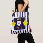 Tote Bag Affirmations Positives Que Vous Avez Obtenues (De près)