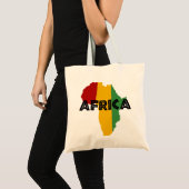 Tote Bag Africa Rasta Color (Devant (produit))