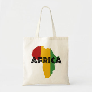 Tote Bag Africa Rasta Color