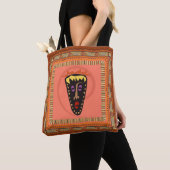 Tote Bag African mask (De près)