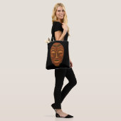 Tote Bag African mask (Sur le modèle)