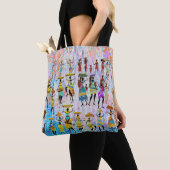 Tote Bag African Village (De près)