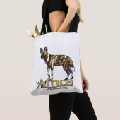 Tote Bag African wild dog Wild Africa (De près)