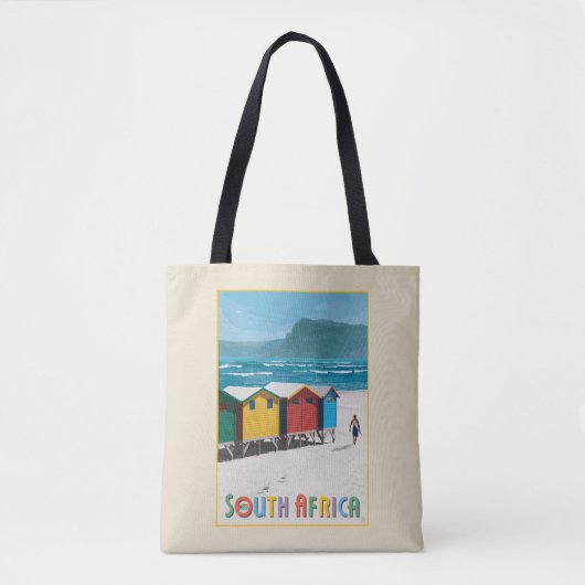 Tote Bag Afrique du Sud | Plage de Muizenberg (Devant)