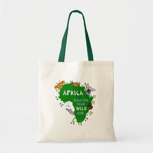 Tote Bag Afrique sauvage (Devant)