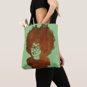 Tote Bag Afro Happy (De près)