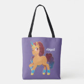 Tote Bag Afro Unicorn | La divine danse (Dos)