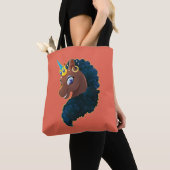 Tote Bag Afro Unicorn | Magique (De près)