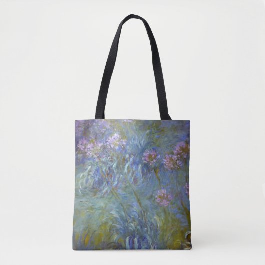 Tote Bag Agapanthus par Claude Monet (Devant)