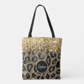 Tote Bag Agate de Parties scintillant de glamour Empreinte  (Dos)