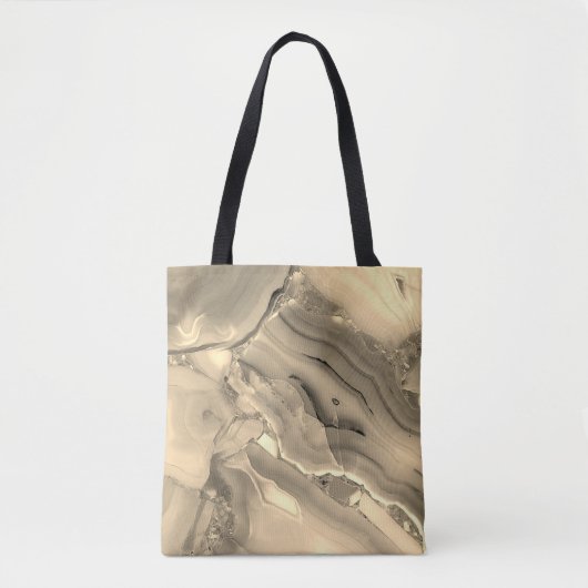 Tote Bag Agate Marron (Devant)