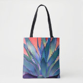 Tote Bag Agave au coucher du soleil (Devant)