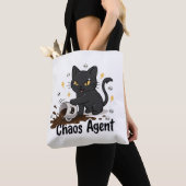 Tote Bag Agent du chaos Black Cat (De près)