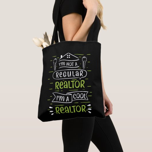 Tote Bag Agent immobilier (De près)