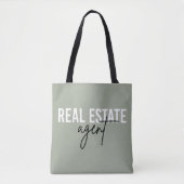 Tote Bag Agent immobilier | Cadeaux pour le concessionnaire (Devant)