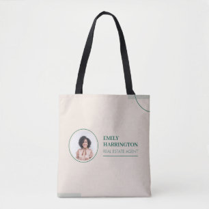 Tote Bag Agent immobilier Lignes fines Sable