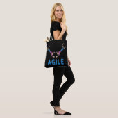 Tote Bag Agile (Sur le modèle)