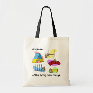 Tote Bag Agilité intéressante de Yorkie