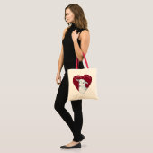Tote Bag Agneaux d'amour (Devant (modèle))
