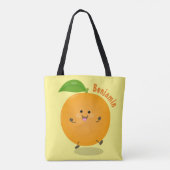 Tote Bag Agréable agrumes d'orange (Dos)
