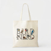 Tote Bag Agrément Nerd d'oiseaux cinq (Devant)
