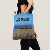 Tote Bag Agritourisme d'ananas Maui personnalisé Vue sur l' (De près)