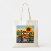Tote Bag Agritourisme Peace Love Fall (Dos)