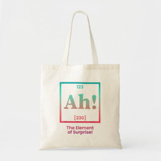 Tote Bag Ah l'élément de surprise tableau périodique
