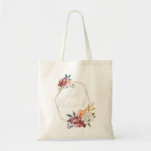 Tote Bag Aïd Moubarak cadeau islamique floral pour femme mu