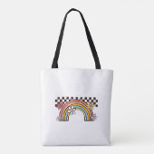 Tote Bag Aider Little Minds Grow rétro offre d'enseignants (Dos)
