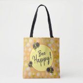 Tote Bag Aie Du Bonheur ! Bumblebees (Devant)