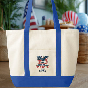 Tote Bag Aigle américain patriotique édition spéciale 250e