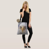 Tote Bag Aigle Artistique. (Sur le modèle)