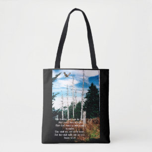 Tote Bag Aigle avec Ésaïe 40:31