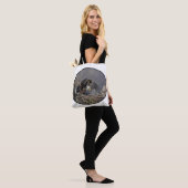 Tote Bag Aigle avec son bébé (Sur le modèle)